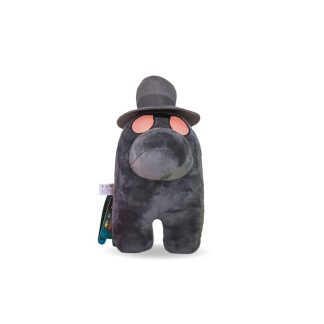 Jucarie de plus 18-20 cm, Among Us, negru