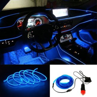 Banda LED Auto De Interior + Droser 12V, 2 Metri