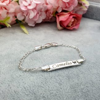 Bratara din Argint 925 cu nume Camelia