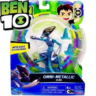 Figurina blister, Ben 10, Metallic XLR8, 12 cm