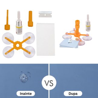 Kit Reparatie Parbriz, Fisura, Lovitura De Piatra, Calitate Premium