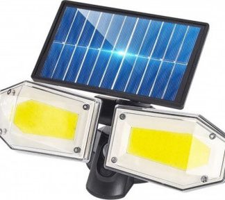LAMPA SOLARA 150 LED COB - SENZOR MISCARE - CASETE REGLABILE
