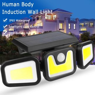 LAMPA SOLARA 3 CASETE LUMINOASE REGLABILE