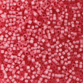 Miyuki Delica Dyed Rose Silverlined 5gr 11/0