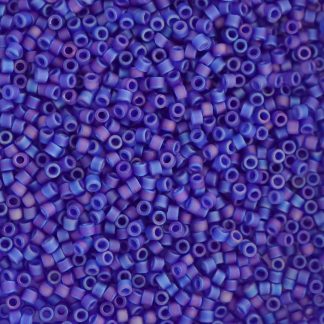 Miyuki Delica Matte Transparent Cobalt AB 5gr 11/0