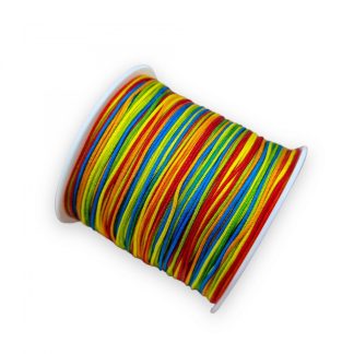 Rola snur 100m x 0.8mm - multicolor happy