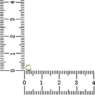 Za 3mm - din aur 14k