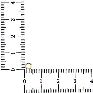 Za 4mm - din aur 14k